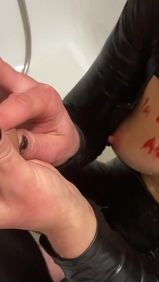 Pee on Me and Foreskin Play by My Finger