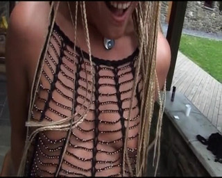 Two Lesbian Babes From Germany Playing with Baseball Bat