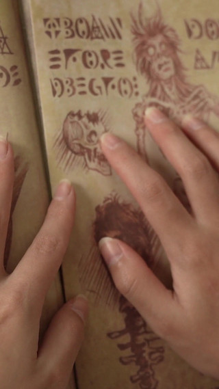 The Girl Found the Book of Evil and Conjured a Flying Dick for Herself