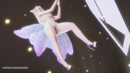 [mmd] Apink - Dumhdurum Ahri Sexy Striptease League of Legends Hentai Uncensored