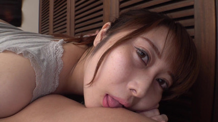 Madoka, Sperm Swallowing Blowjob with Youth Friend in POV