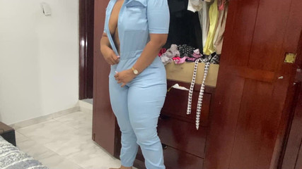 Camera Records Maid with Voluptuous Body