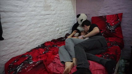 Creampie on a Sexy Teen After Rough Sex