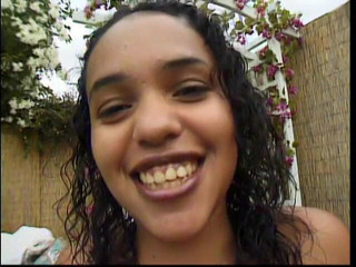 Young Ebony Girl Fantasy Flava Enjoys When Well Hung White Dude Drills Her Pussy and Ass and Creams Her Face