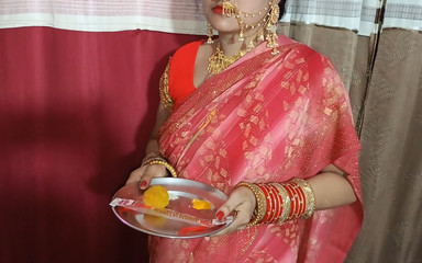 On Rakshabandhan, Step Sister Tied Rakhi to Step Brother and Showed Her Pussy as a Gift