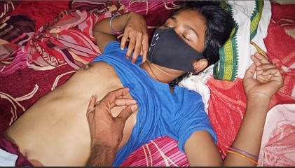 Both of Us Are Alone at Home and There Is No One at Our Home, We Have Just Got Married.