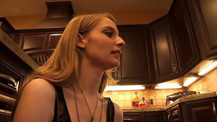 Busty brunette chick gets toyed by her lesbian friend