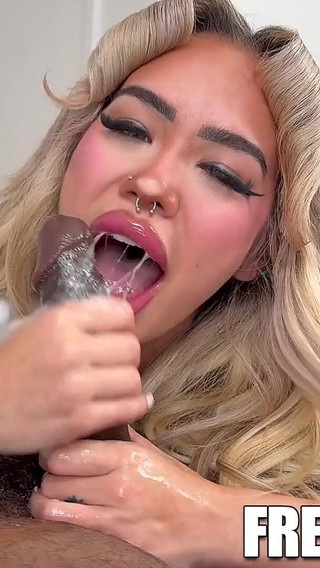 Luna Luxe Sucked That BBC so Sloppy