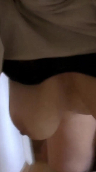 Beach Big Tits Sexbomb and Her Busty Cock Fantasy