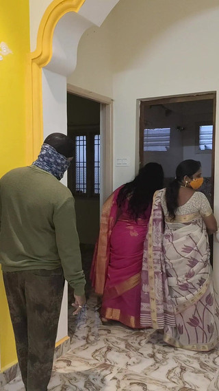 New Tenant Fucks the House Owner Landlord