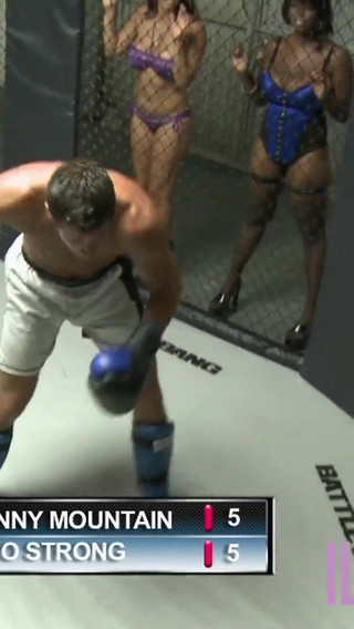 Passionate sex with big tits black sexy babe