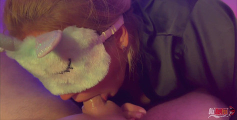 Secretly Filming How My Friend's Wife Sucks and Then Swallows Cum While He Is Not at Home