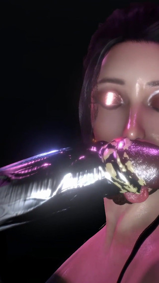 3D BBW Mature MILF Naked Her Huge Boobs Got Fucked by BBC