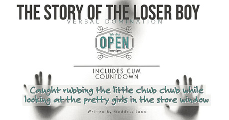 AUDIO ONLY - The loser boy with the little chub chub meets the super cute cruel girls at the store
