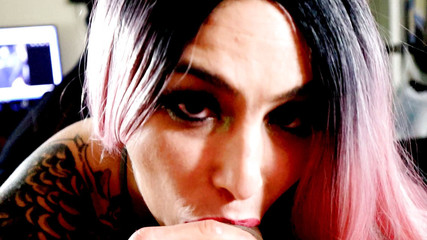 I smash thot sexy Stella Mae in pink wig. Another day in Stella Mae scene 3