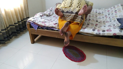 Desi Sexy MILF Riding Her Stepson's Cock