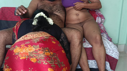 New Married Couples Enjoying Hot Threesome