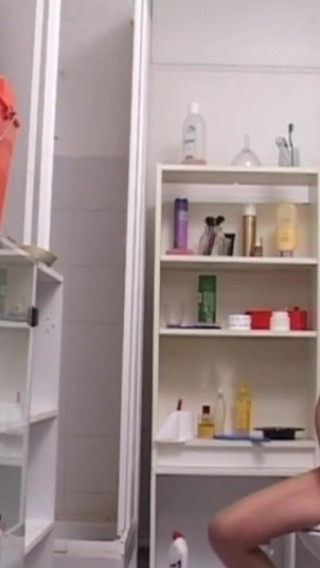 This Romanian Slut Is Very Horny and Masturbates in the Bathroom