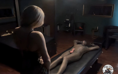 Hanna Engels - Tickling Agony Until Ejaculation