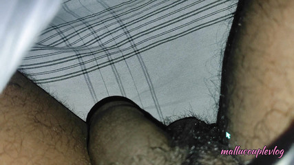 Homenade Handjob for My Stepson Cock