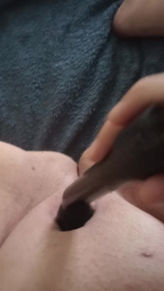 Fucking My Ssbbw Pussy with Black Dildo