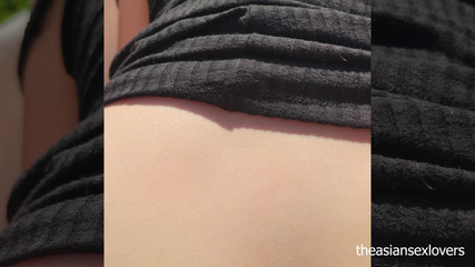 My Asian Neighbor Helps Me Test My Hammock... It Ends in Orgasm and Creampie