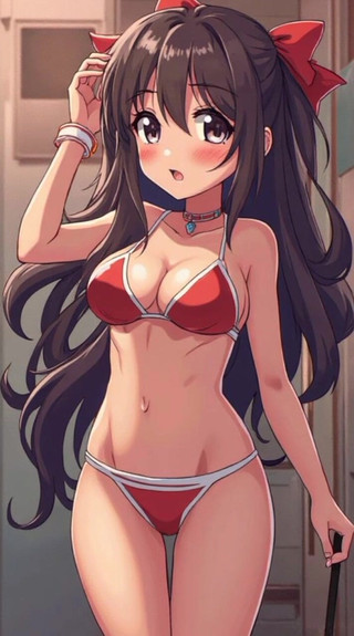 Beautiful Anime Model