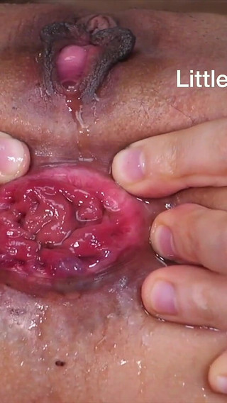 Gape Pink Prolapse Stretch Skinny Asian