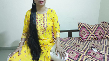 Playing Rock Paper Scissors to Decide Who Jerks Who and I Lose but Step Bro Give Me Orgasm Too