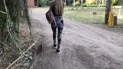 a day in the woods with the sexy baby