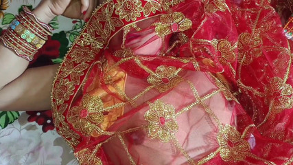 Desi Village Bhabhi Karwa Chauth with Devar