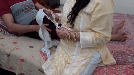 Stepmother Suddenly Enters Stepson Room Under the Pretext of Cleaning