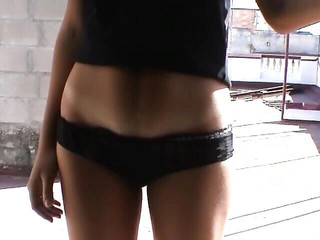 Hot French Babe Gets Her Asshole Destroyed in POV While Being Blindfolded