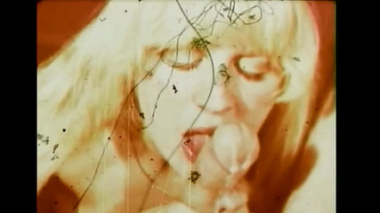 Hot Vintage Blonde Doing a Blowjob