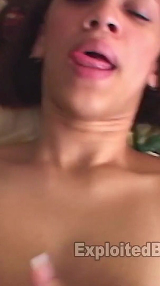 Light Skin College First Timer in Black Amateur Video