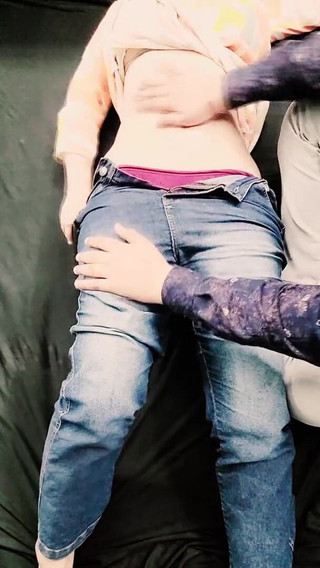 Canada Girl Hot Massage with Indian Boy