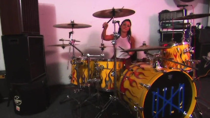 Horny Orgasms Scene-4 busty Brunette Fucking Hard with Leather Boots on