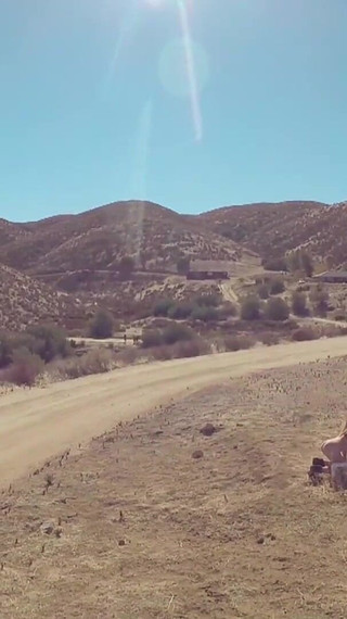 Being Outdoors Does Not Stop the Brunette and Blonde Lesbians From Eating Pussy and Tribbing