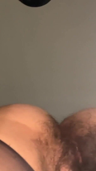 Doggystyle Hairy Pussy and Ripped Black Pantyhose