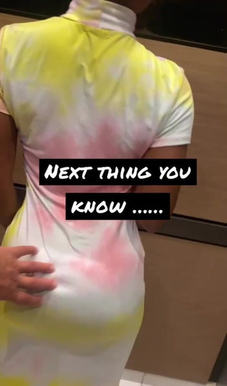 Nerdy Girl Gives Crazy Blown on in the Elevator 2