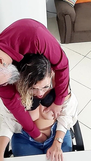 Secretary Has Her Asshole Used by Her Boss in the Office.