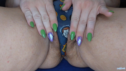 Halloween Panty Pussy Tease