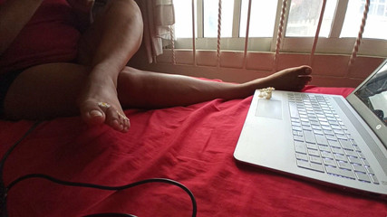 Feet Fetish. My Wife Her Toenails