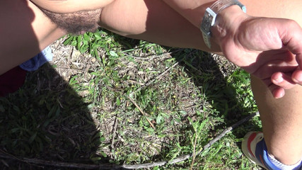 Nude Beach Watcher Was Shocked When I Started Pissing in Front of Him