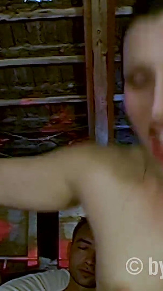 Mia sucks the hard cock