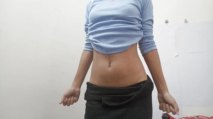 Look at My Ass and My Hairy Pussy While I Explode Like