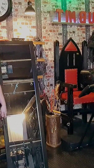 Slaveboys First Whipping in Her Dungeon