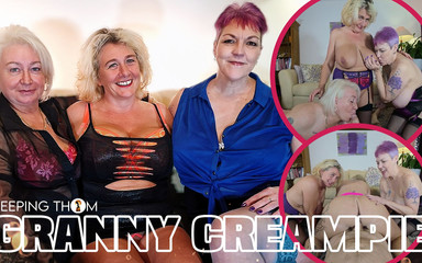 Granny Foursome Camilla Creampie - Layla Ladybird - Lexsi