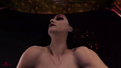 Dezmall - MILF Lady Dimitrescu Sex