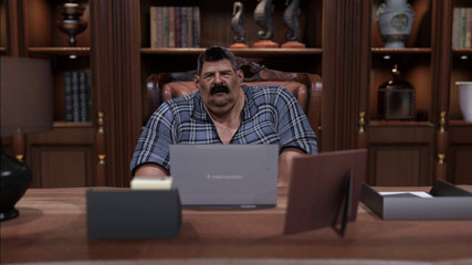 Old Boss Cum Protein Into Secrety's Throat